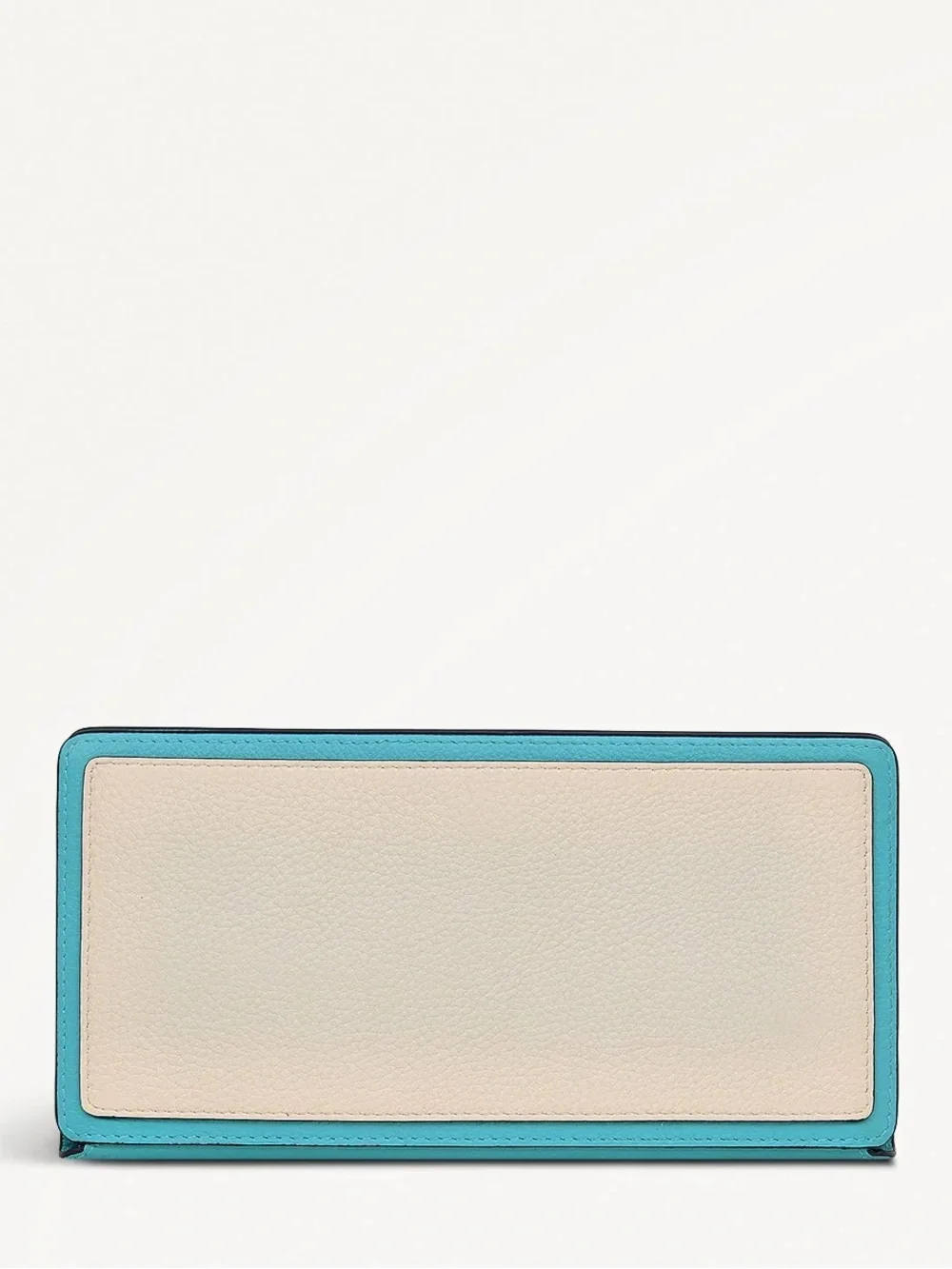 NWT-Radley London-Coin Street-Lg Bifold Wallet-Seashell Theme-Bright Blue-$128